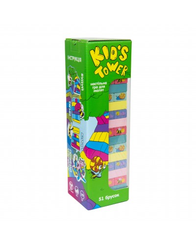 Розважальна гра 30863  (укр) "Kid’s Tower", в кор-ці 28-8,2-8,2 см